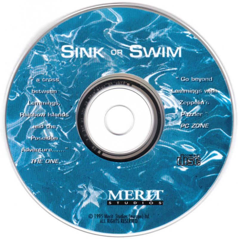Media for Sink or Swim (DOS) (Enhanced CD-ROM Version)