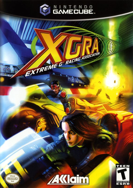 Front Cover for XGRA: Extreme G Racing Association (GameCube)
