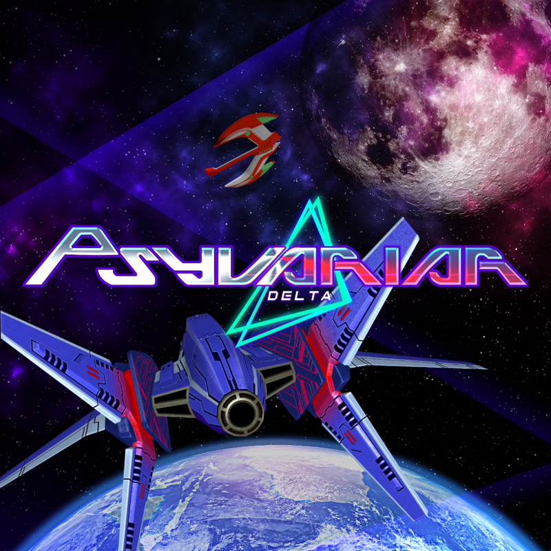 Front Cover for Psyvariar Delta (PlayStation 4) (download release)