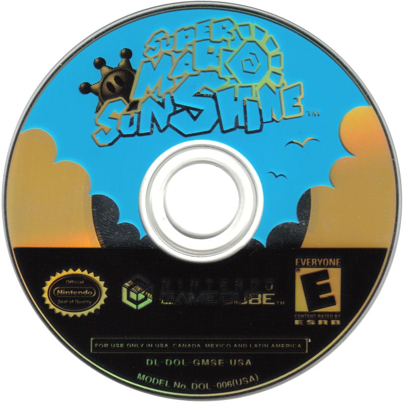 Media for Super Mario Sunshine (GameCube) (Player's Choice release)