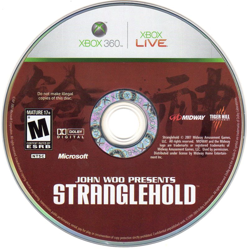 Media for Stranglehold (Xbox 360)