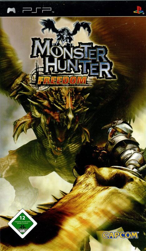 Front Cover for Monster Hunter: Freedom (PSP)