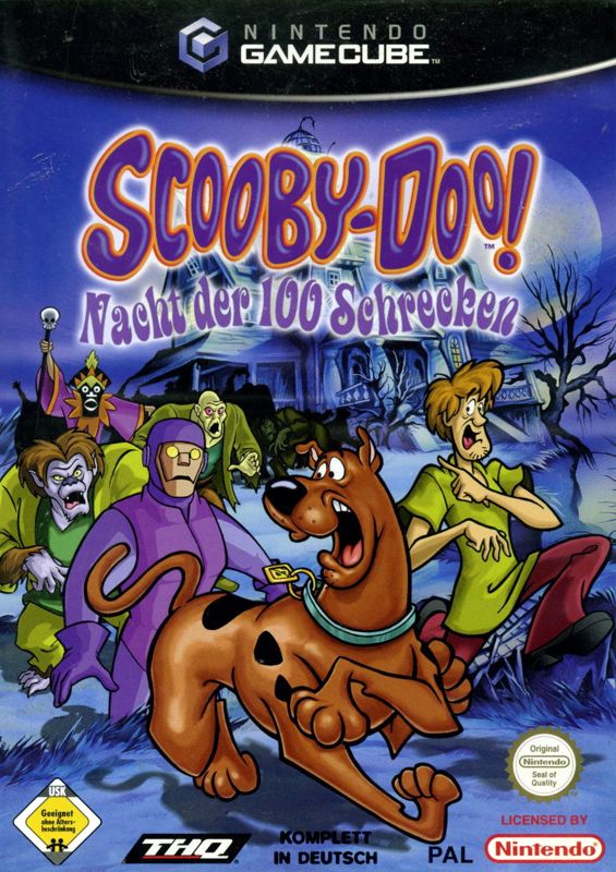 Front Cover for Scooby-Doo!: Night of 100 Frights (GameCube)