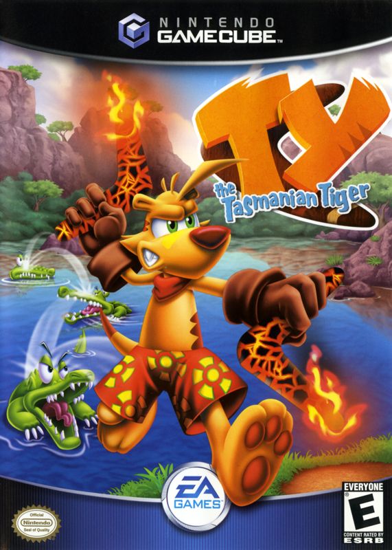 Front Cover for Ty the Tasmanian Tiger (GameCube)