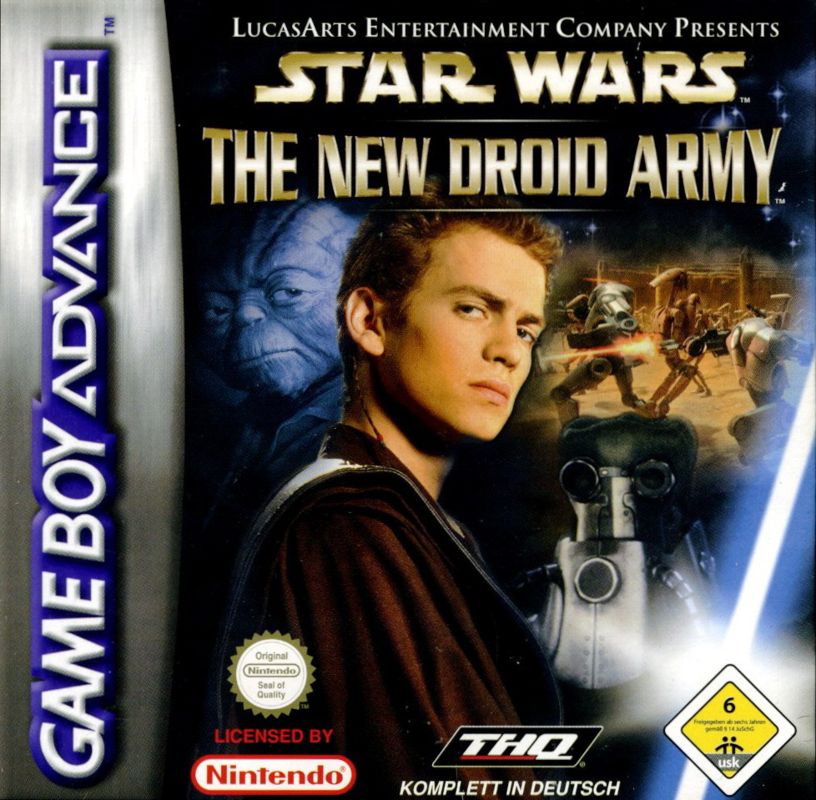 Front Cover for Star Wars: The New Droid Army (Game Boy Advance)