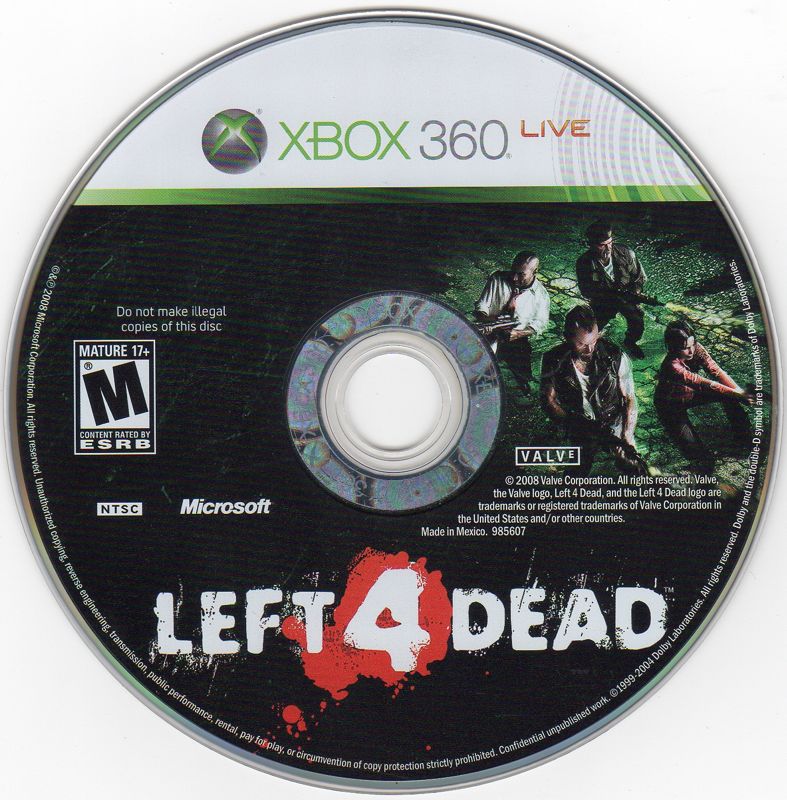 Media for Left 4 Dead (Xbox 360)
