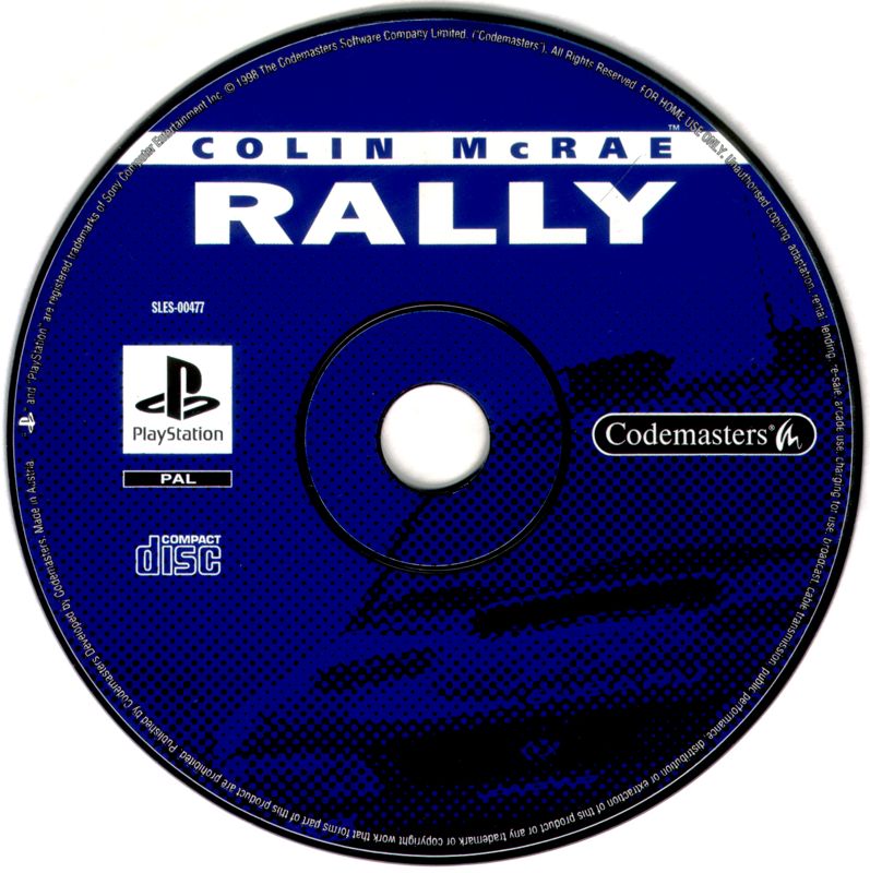Media for Colin McRae Rally (PlayStation)