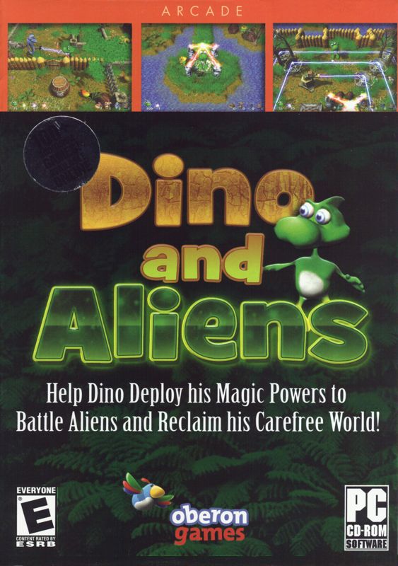 Front Cover for Dino and Aliens (Windows)