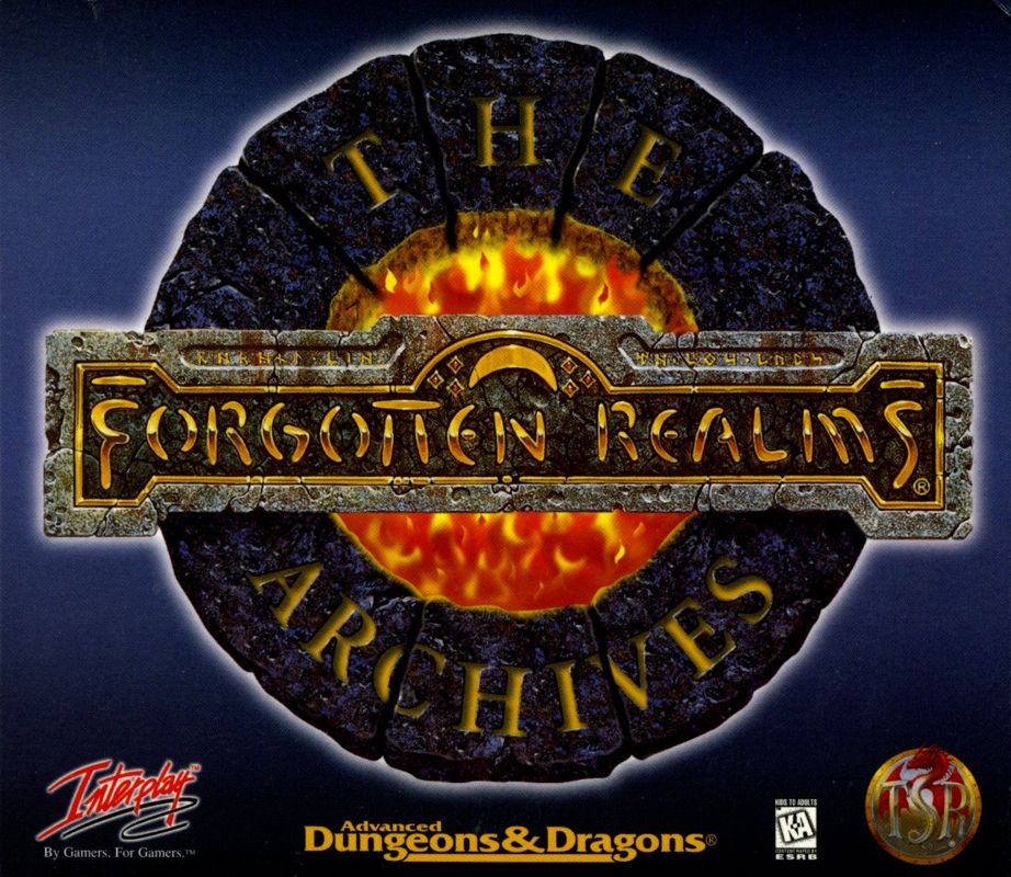 Front Cover for The Forgotten Realms Archives (DOS)