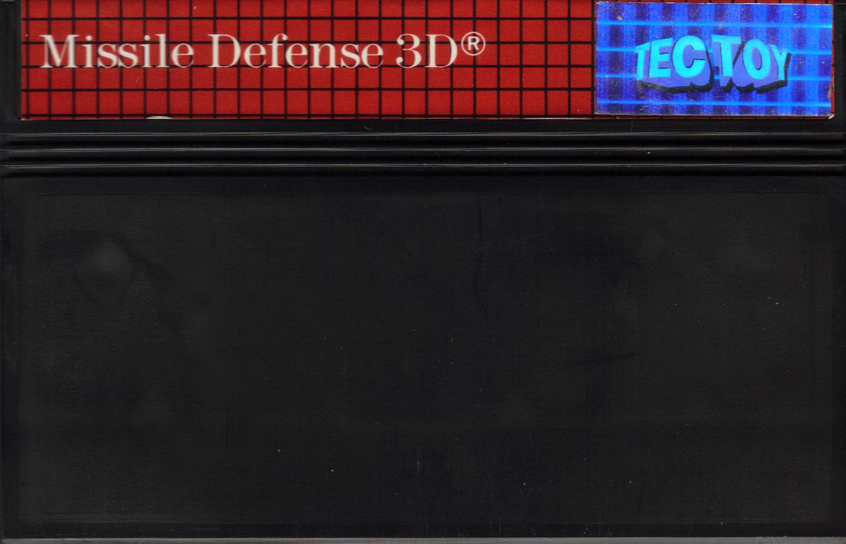 Media for Missile Defense 3-D (SEGA Master System)