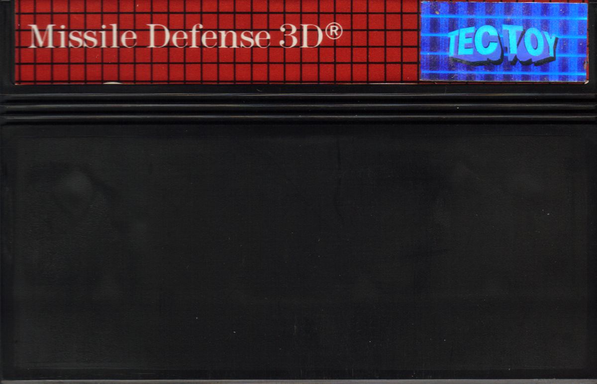 Missile Defense 3-D cover or packaging material - MobyGames