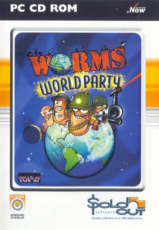 Front Cover for Worms World Party (Windows) (Sold Out Software release)