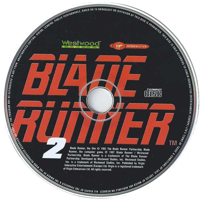 Media for Blade Runner (Windows): Disc 2