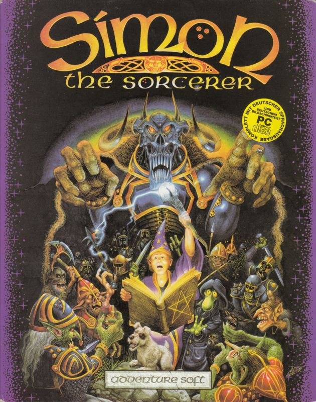 Front Cover for Simon the Sorcerer (DOS)