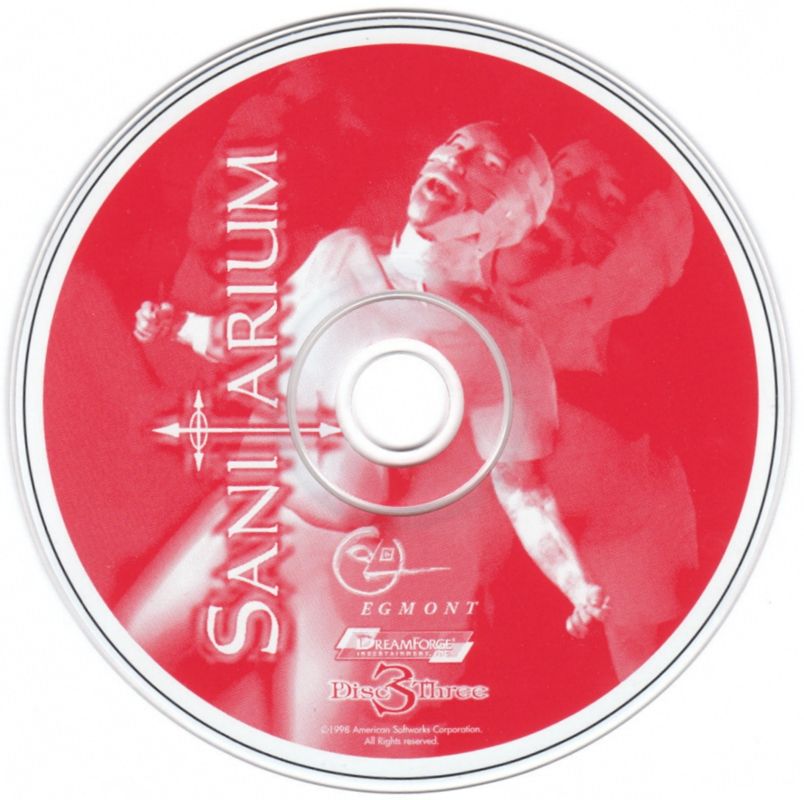 Media for Sanitarium (Windows): Disc 3