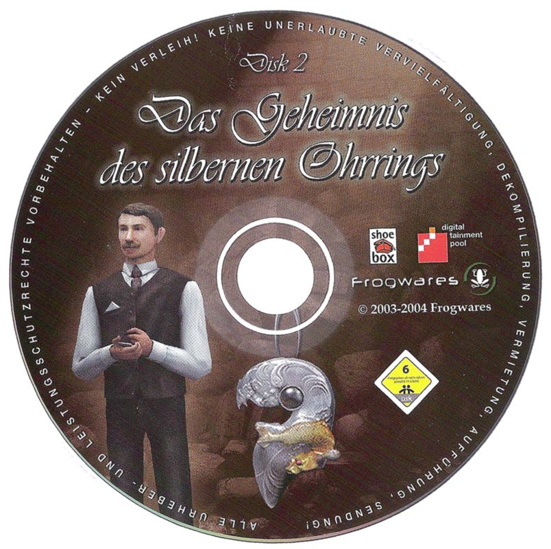 Media for Sherlock Holmes: Secret of the Silver Earring (Windows): Disc 2