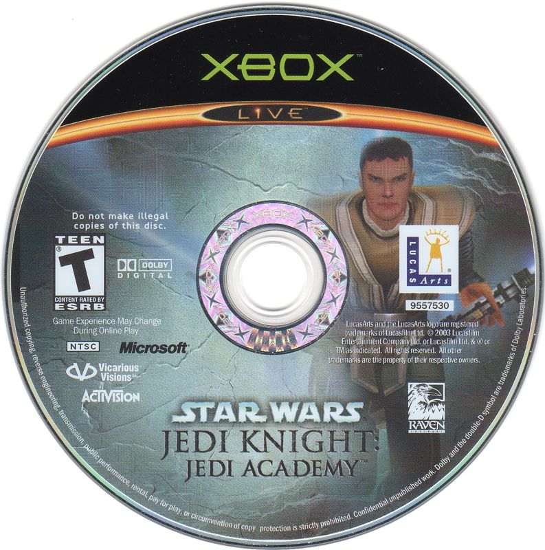 Star Wars: Jedi Knight - Jedi Academy cover or packaging material ...