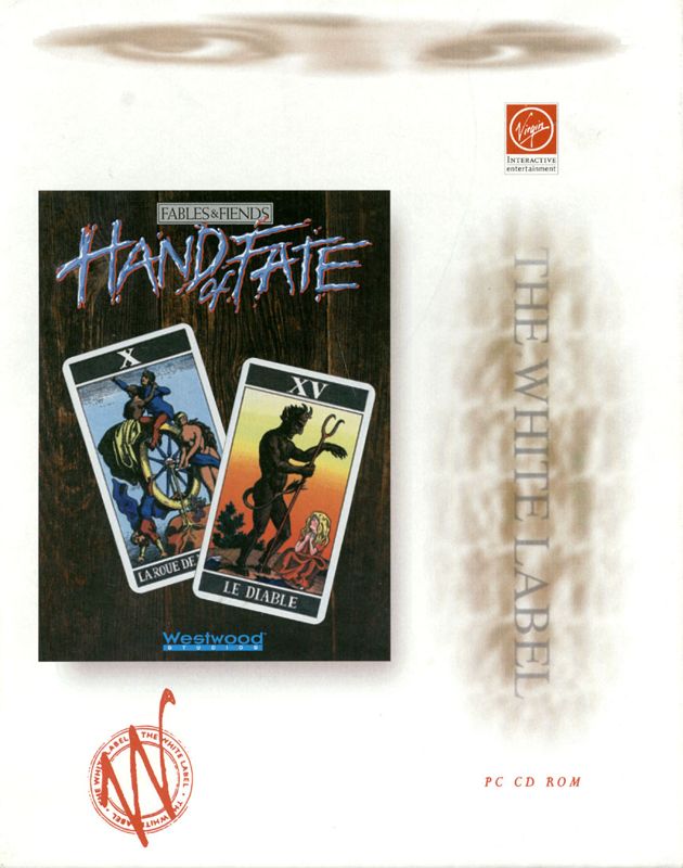 Front Cover for Fables & Fiends: Hand of Fate (DOS) (The White Label release)