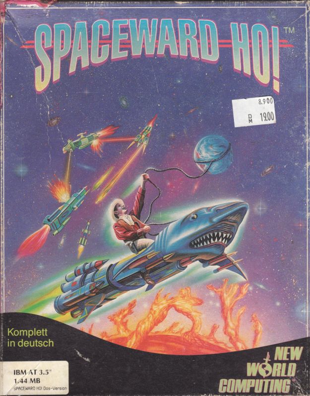 Front Cover for Spaceward Ho! (DOS and Windows 3.x)