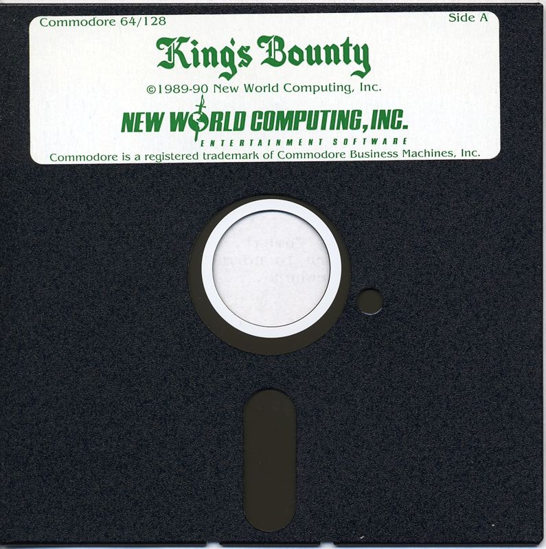 Media for King's Bounty (Commodore 64)