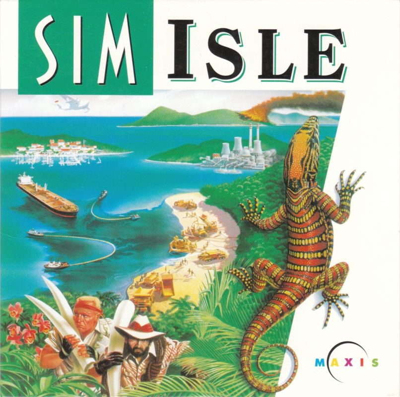 Other for SimIsle: Missions in the Rainforest (DOS and Windows): Cardboard Sleeve Disc - Front