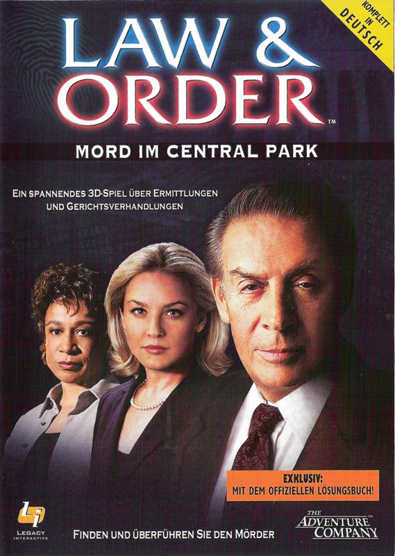 Other for Law & Order: Dead on the Money (Windows): Keep Case - Front