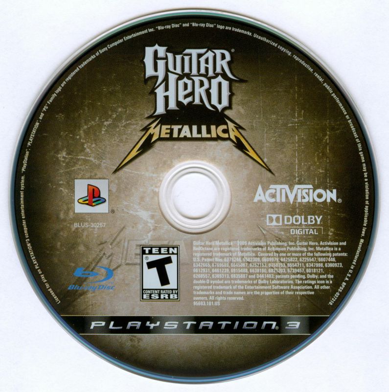 Media for Guitar Hero: Metallica (PlayStation 3)