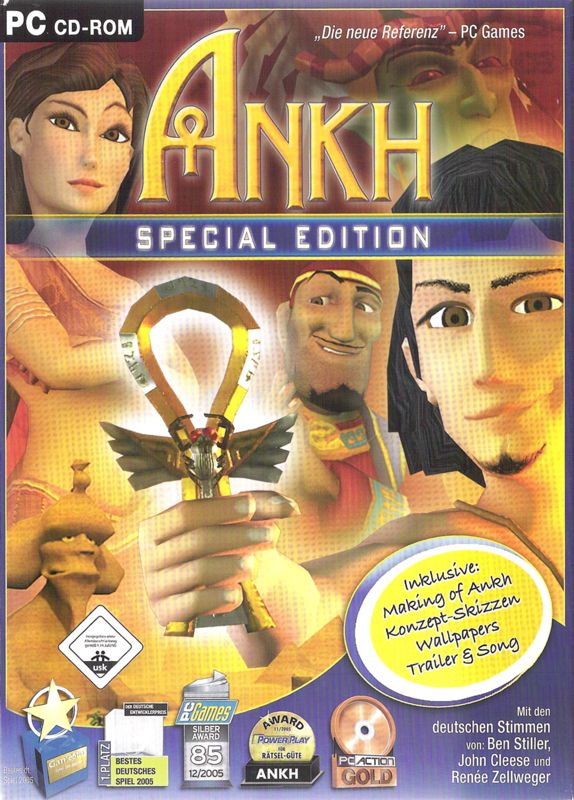 Front Cover for Ankh (Special Edition) (Windows)