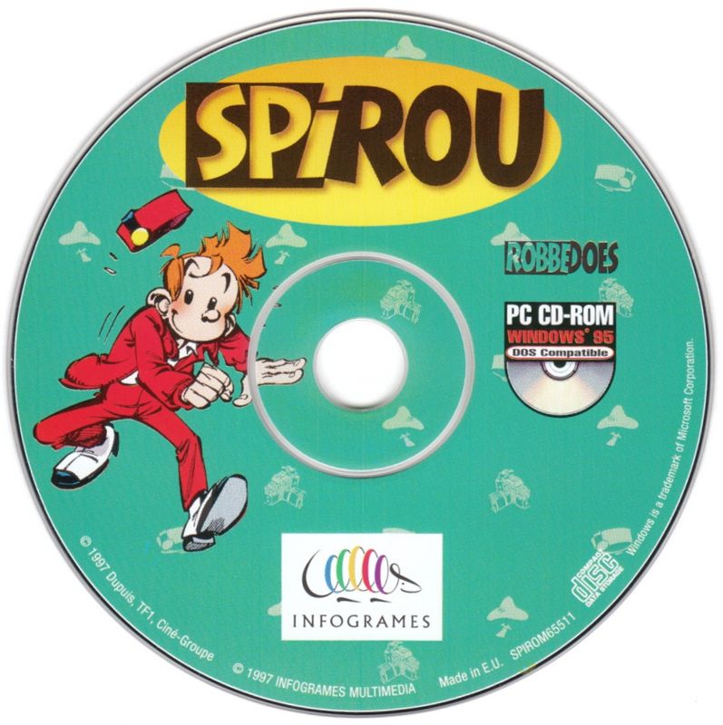 Media for Spirou (DOS and Windows)