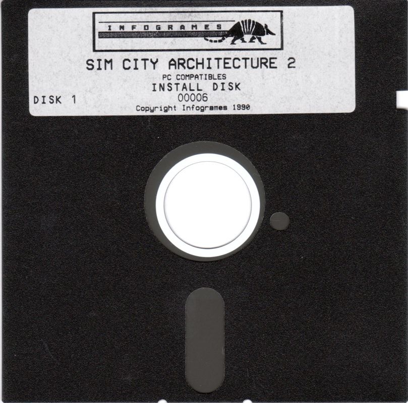 Media for SimCity Graphics Set 1: Ancient Cities (DOS): Install Disk
