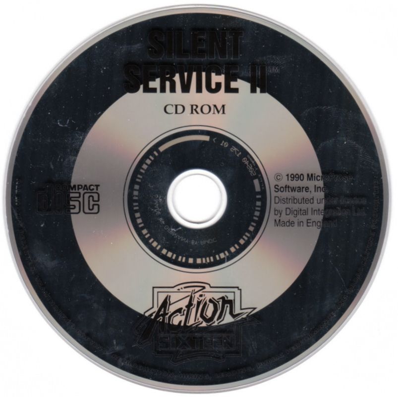 Media for Silent Service II (DOS) (Action Sixteen CD-ROM release)