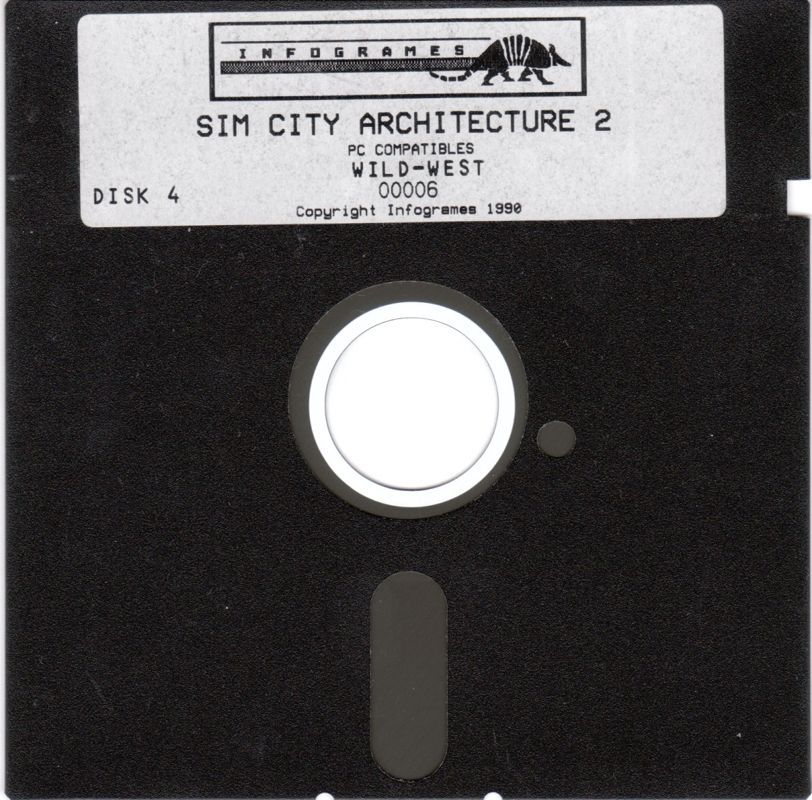 Media for SimCity Graphics Set 1: Ancient Cities (DOS): Wild-West Disk