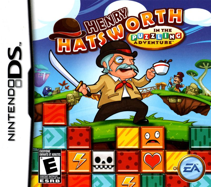 Front Cover for Henry Hatsworth in the Puzzling Adventure (Nintendo DS)