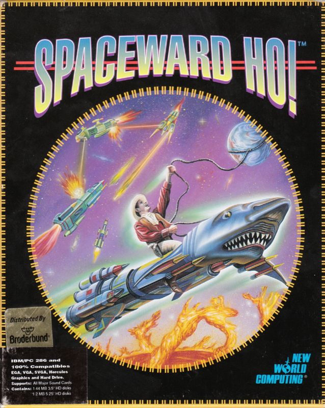 Front Cover for Spaceward Ho! (DOS and Windows 3.x)