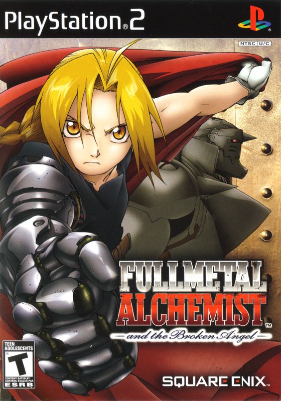 Front Cover for Fullmetal Alchemist and the Broken Angel (PlayStation 2)