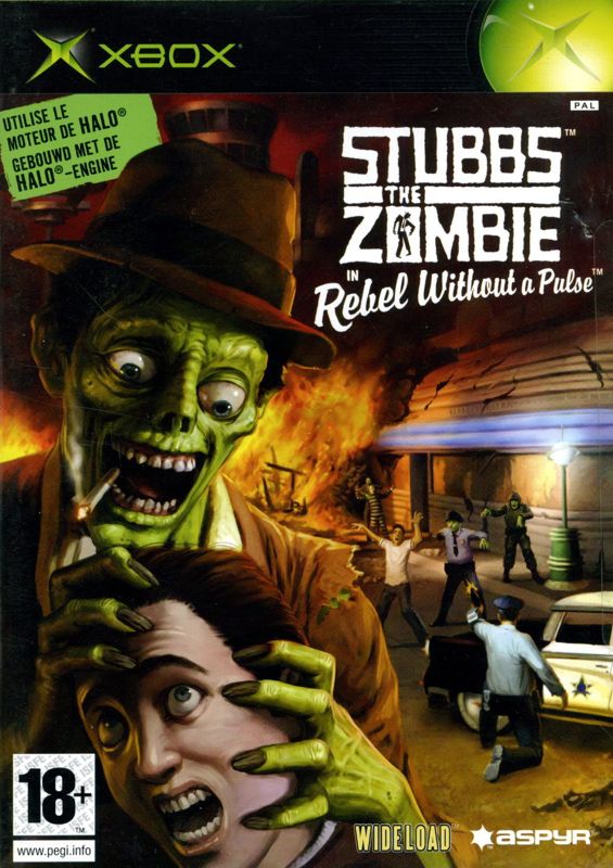Front Cover for Stubbs the Zombie in Rebel Without a Pulse (Xbox)