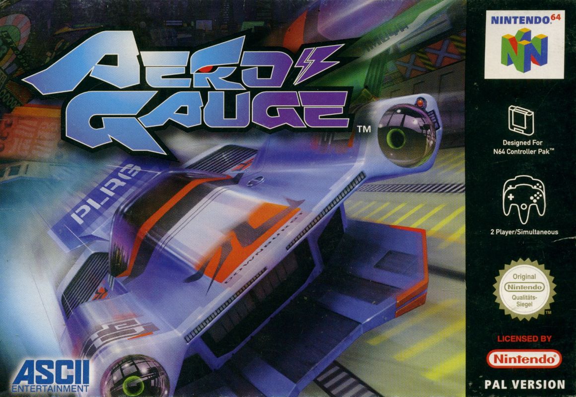 Front Cover for AeroGauge (Nintendo 64)