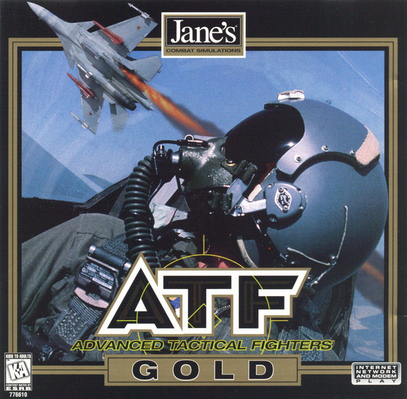 Other for Jane's Combat Simulations: ATF - Advanced Tactical Fighters - Gold (Windows) (Alternate): Jewel Case - Front