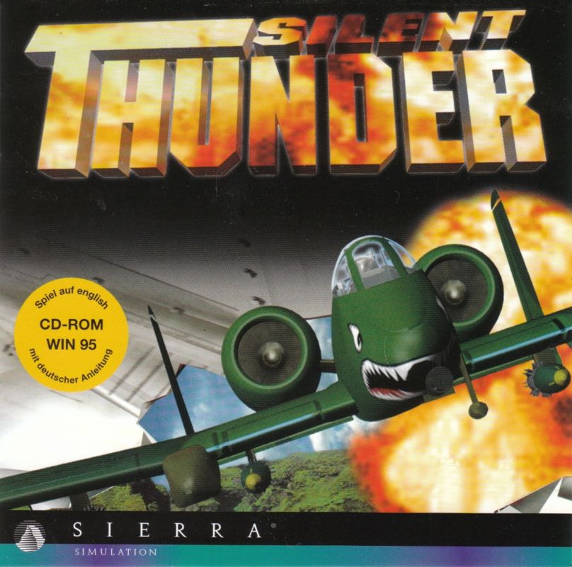 Other for Silent Thunder: A-10 Tank Killer II (Windows) (1st German Release (Game in English, Manual in German)): Jewel Case - Front