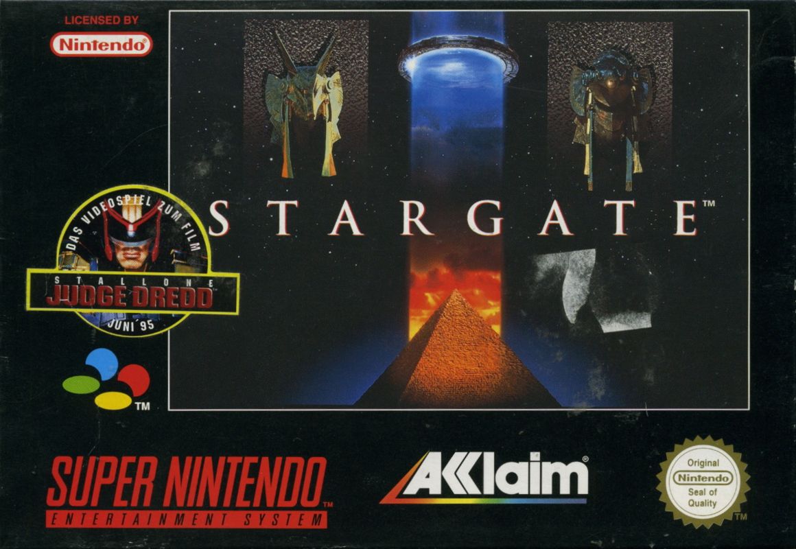 Front Cover for Stargate (SNES)