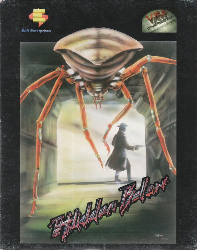 Front Cover for The Hidden Below (DOS)