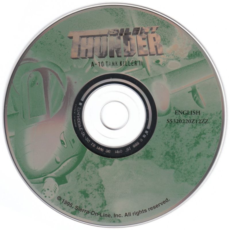 Media for Silent Thunder: A-10 Tank Killer II (Windows) (1st German Release (Game in English, Manual in German))