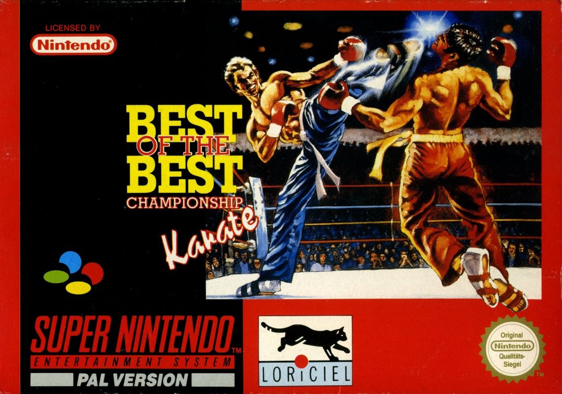 Front Cover for Best of the Best Championship Karate (SNES)