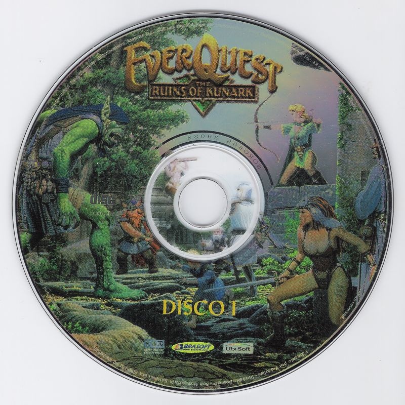 Media for EverQuest: The Ruins of Kunark (Windows) (Senha Games #1 covermount): Disc I