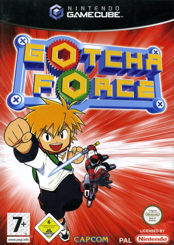 Front Cover for Gotcha Force (GameCube)