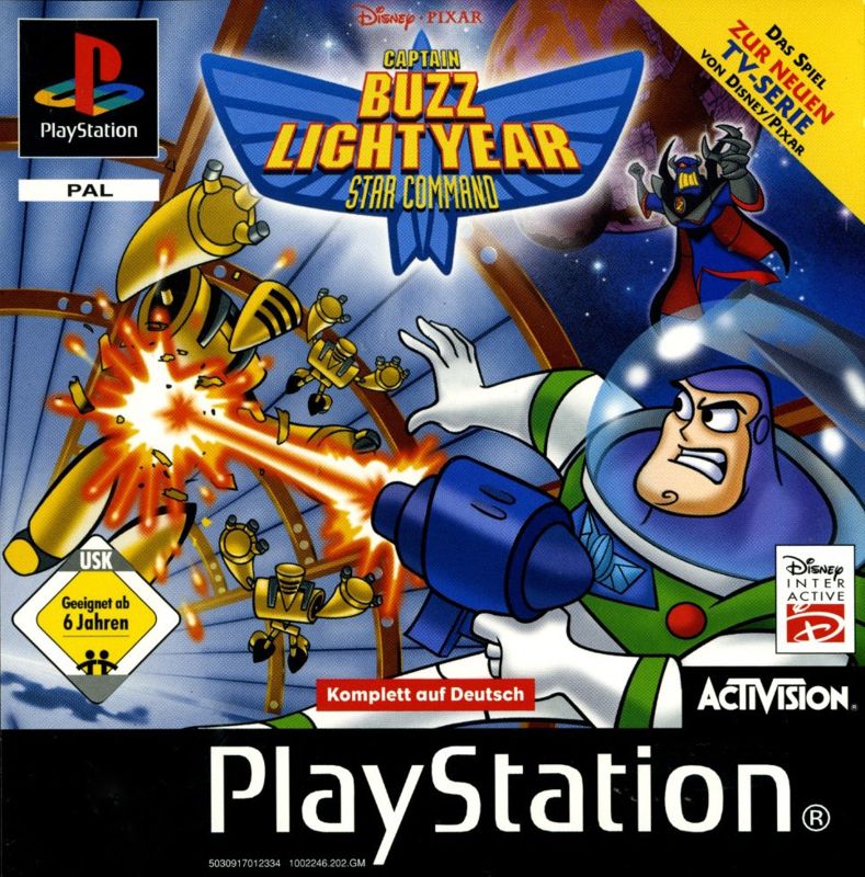 Front Cover for Disney•Pixar Buzz Lightyear of Star Command (PlayStation)