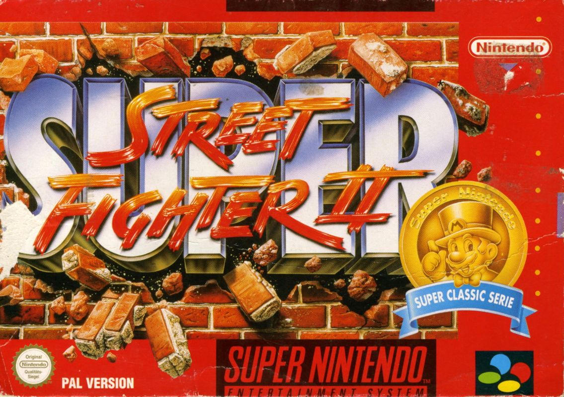 Front Cover for Super Street Fighter II (SNES) (Super Classic Series release)