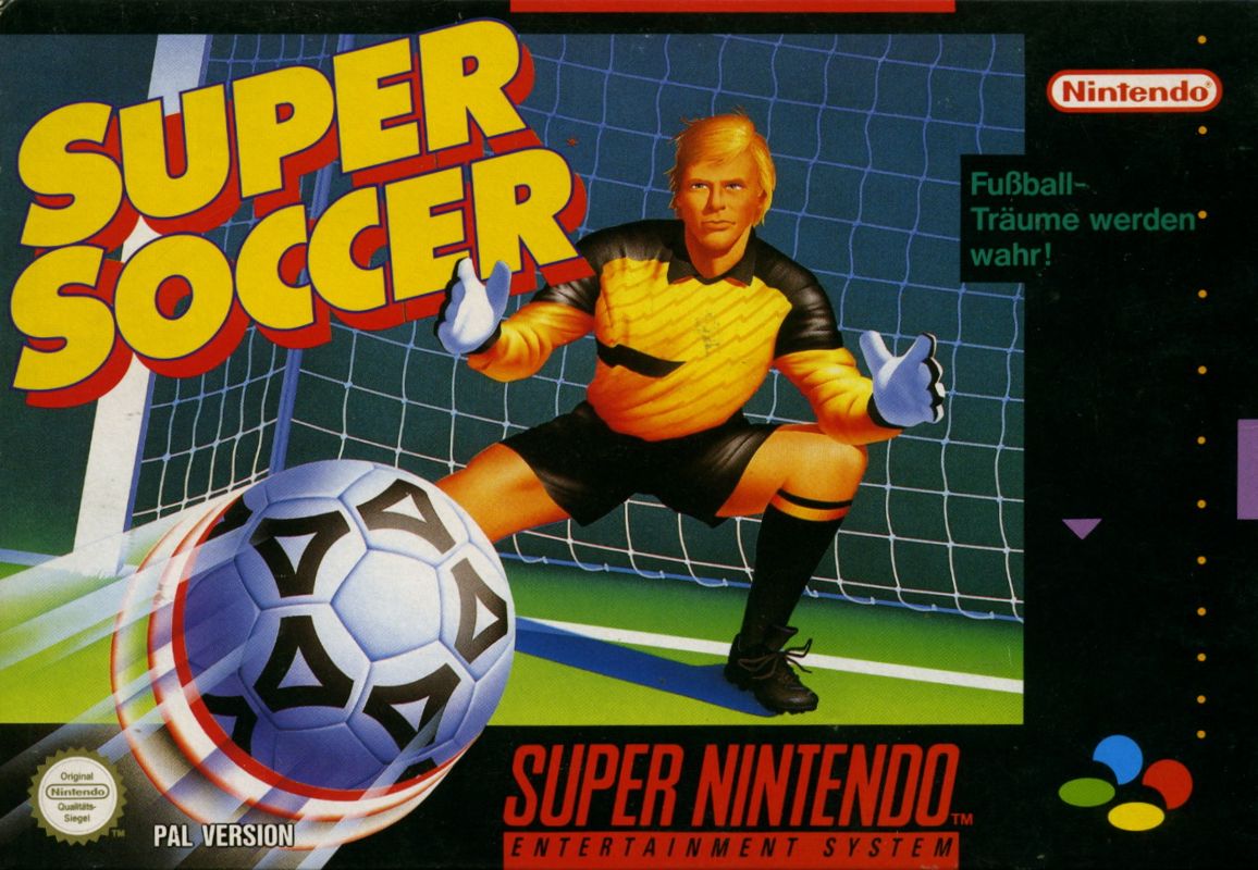 Super Soccer Cover Or Packaging Material Mobygames