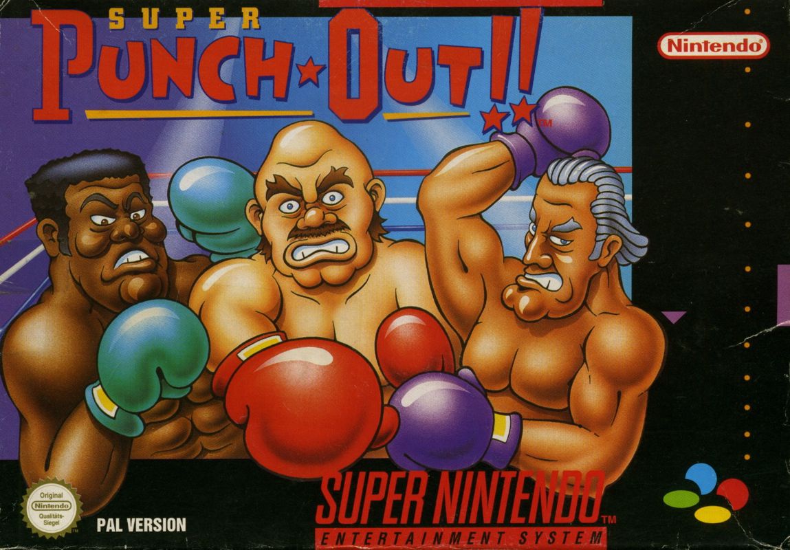 Front Cover for Super Punch-Out!! (SNES)