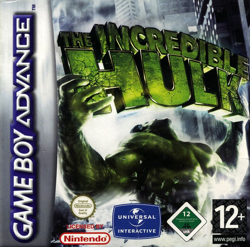 Front Cover for The Incredible Hulk (Game Boy Advance)